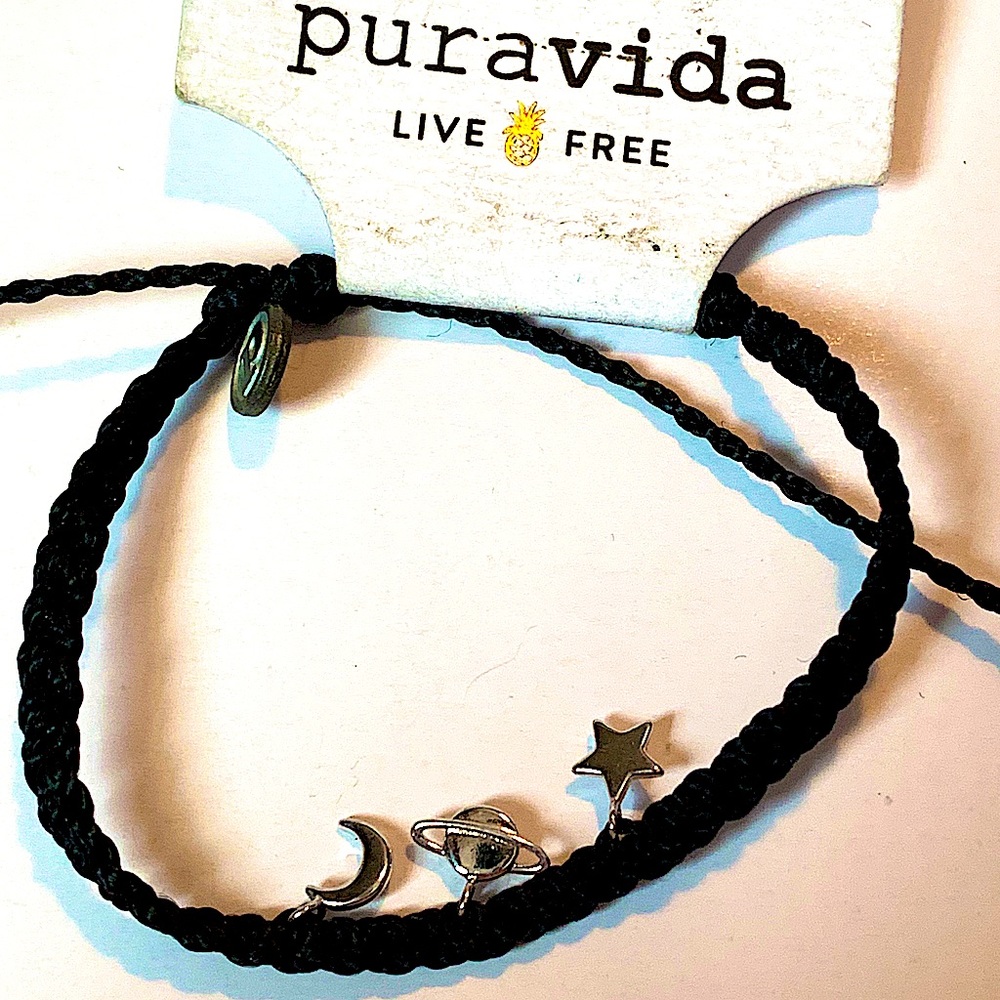 Puravida bracelet. Moon planets stars, Never Worn!